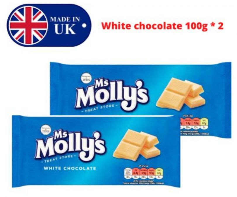 White chocolate made in U. k