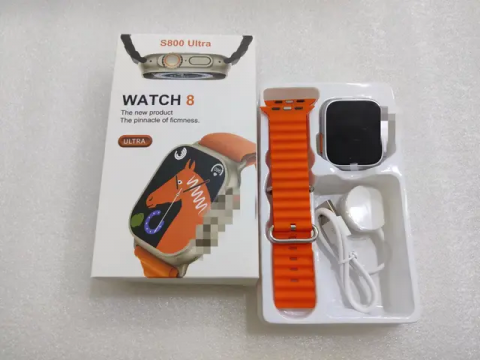 1.92 T800 ultra smart watch with earbud 