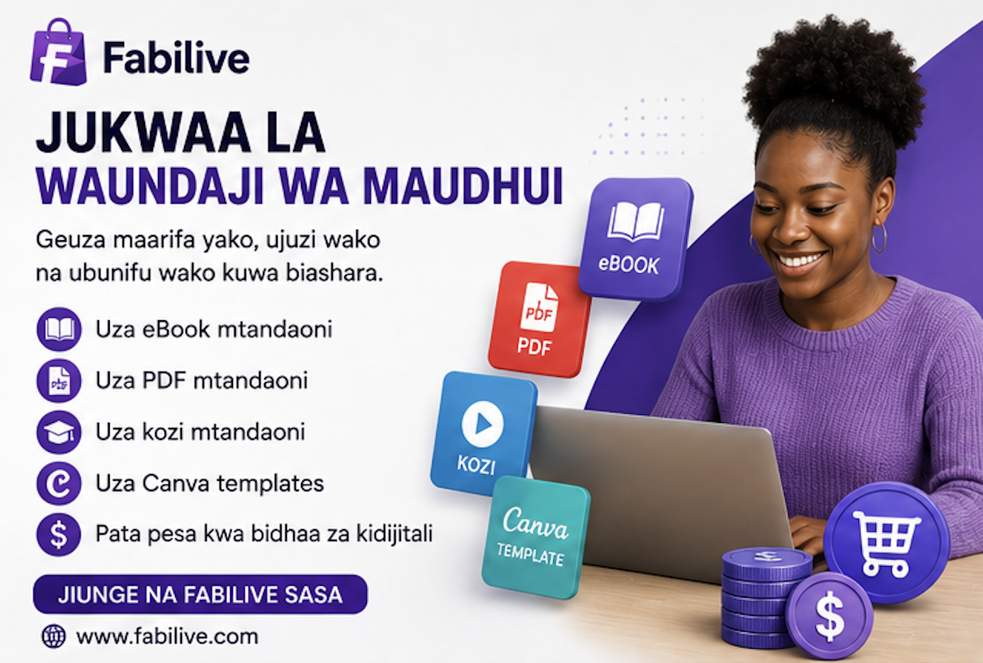Uza Canva Templates na Geuza Ubunifu Wako Kuwa Mapato